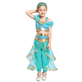 Vestido Fantasia Princesa Jasmine (Aladdin) - Carnaval