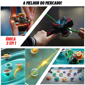 Beyblade Lojas Nobre Avenue - Série 2 em 1 - Se Torne o Maior Campeão!