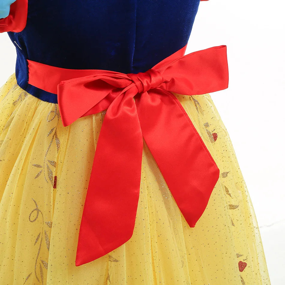 Vestido Branca de Neve Luxo