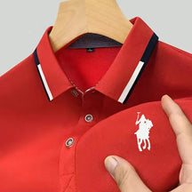 Camisa Masculina Polo Casual Simples Manga Curta - Lojas Nobre Avenue