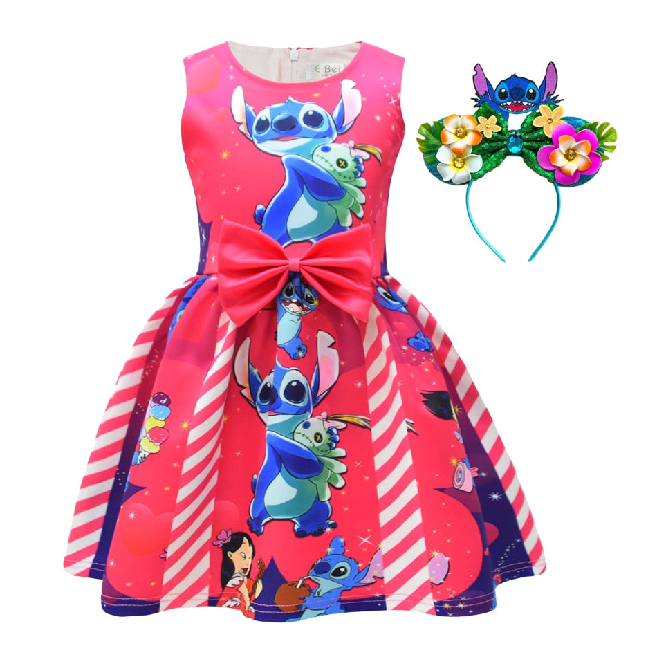 Vestido Stitch - Lilo & Stitch