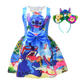 Vestido Stitch - Lilo & Stitch