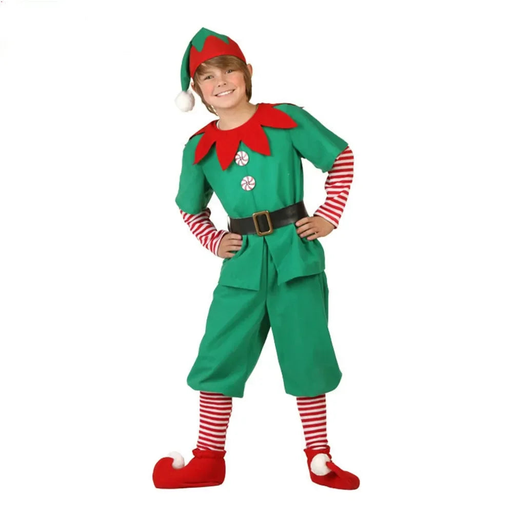 Fantasia Elfo de Natal Infantil