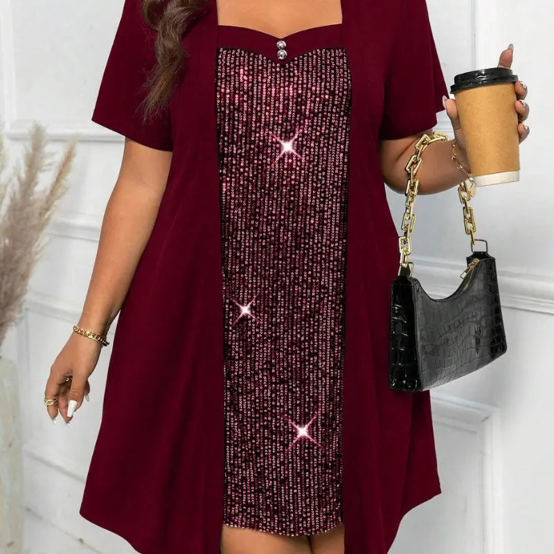 vestido-plus-size-com-lantejoulas-vermelho