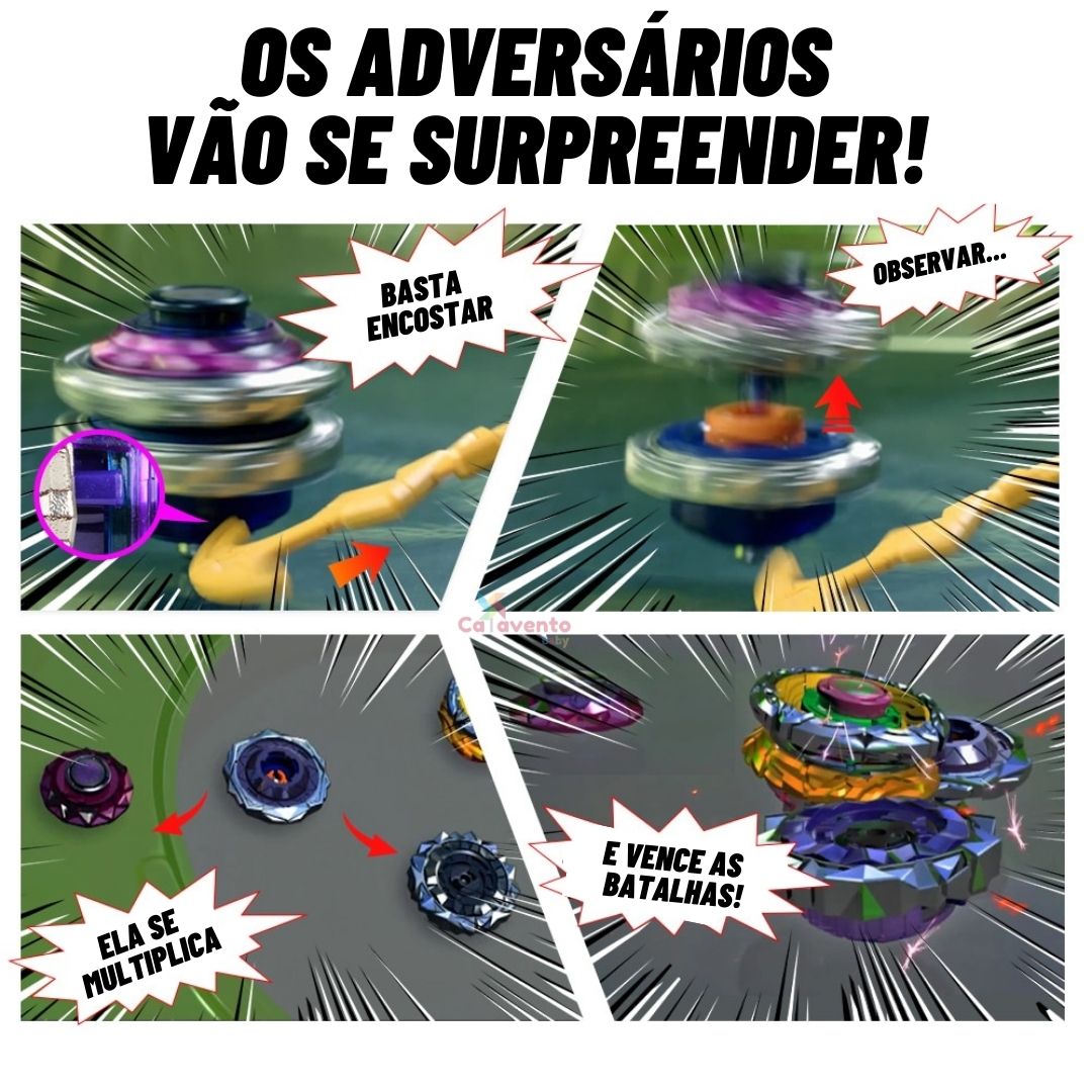 Beyblade Lojas Nobre Avenue - Série 2 em 1 - Se Torne o Maior Campeão!