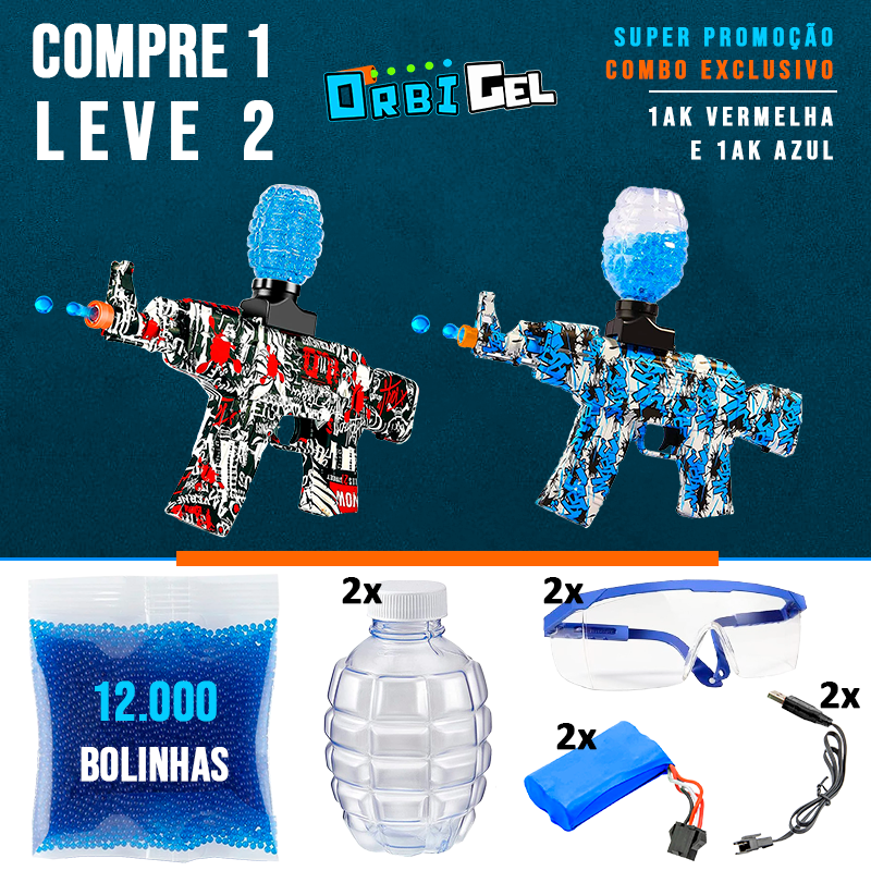 Lançadores OrbiGel AK - Nobre Avenue - Compre 1 Leve 2 (PROMOÇÃO DE VERÃO)